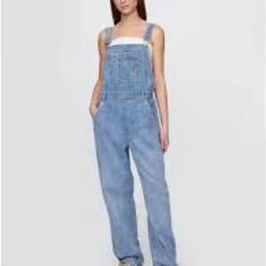 GAP Women's Classic Blue Denim Overalls